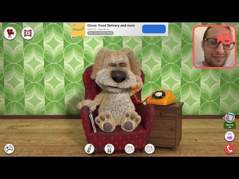 Talking Ben The dog Gameplay -weird annoying AI dog