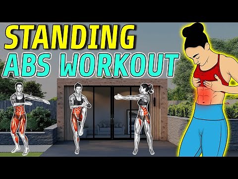 Standing Abs Workout (Lose Belly & Get Abs)