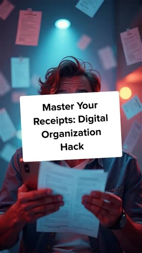 Tired of losing receipts? Discover how a simple digital system can save your time and sanity! Start organizing today. #LifeHacks #Organization #Productivity #Receipts #SmartLiving