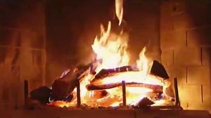 Celebrate Christmas with the yule log on 45TV