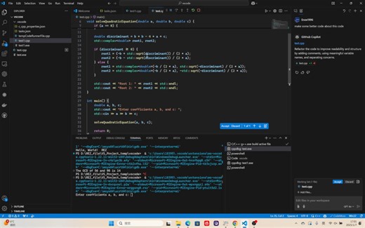 Edit code with Copilot in Vscode ！