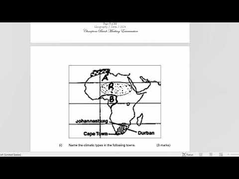Geography Paper 1 KCSE 2025 Prediction