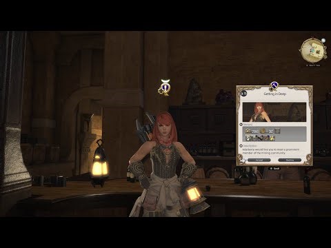 FFXIV Miner Class Quest: Getting in Deep