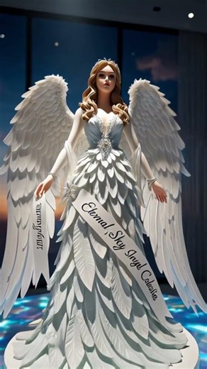 🌟 Eternal Sky Angel Celestia Cake 👼🌌🎂 | Kiran Khan AI Studio ✨💎 – Dream Heavenly Angel Fantasy Cake
