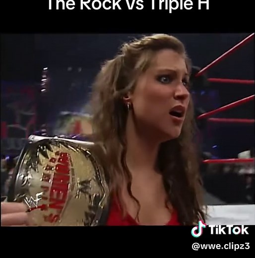 The Rock vs Triple H: Classic WWE Showdown