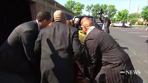 9.9M views · 2K reactions | Pallbearers, including Mike Tyson, Will Smith and Lennox Lewis, carry Muhammad Ali's casket ahead of funeral procession in his hometown of Louisville, Kentucky. abcn.ws/28pL1m9 | ABC News | Facebook