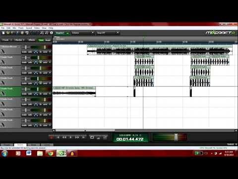 How To Mixdown Using Mixcraft Demo Version