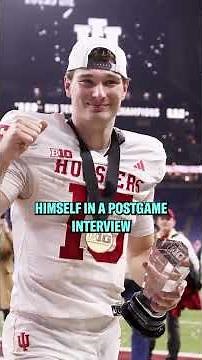 Fernando Mendoza For Heisman / Indiana National Champs?!