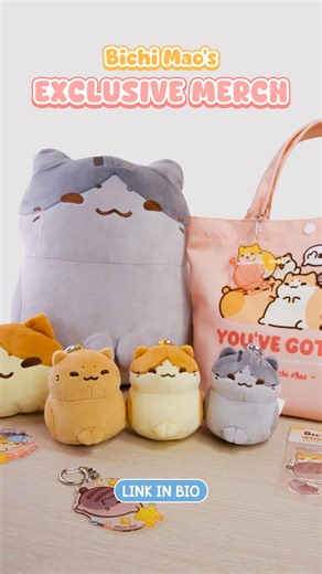 Bichi Mao on Instagram: "Maximum Mao overload 😻🌟💕 New Bichi Mao merch is officially live! 🔗 Link in BIO to shop! 🌍 Worldwide shipping available #BichiMao #cutemerchandise #kawaiiart"