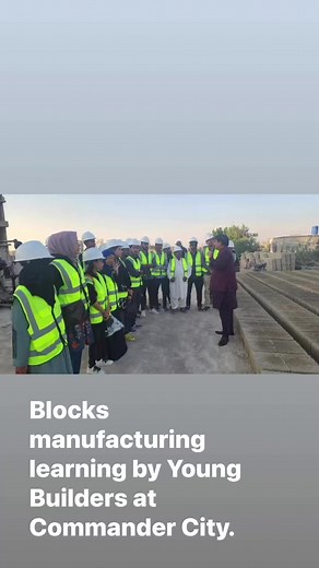 5.7K views · 54 reactions | Blocks manufacturing learning by Young Builders at Commander City. These young builders are being trained by the Chairman himself. | Commander City | Facebook