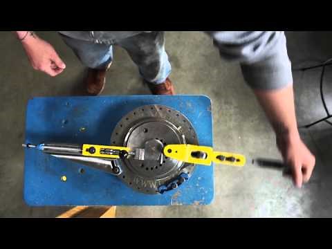 Di-Acro Model 1A Bender - Grooved Roller Bending Operation