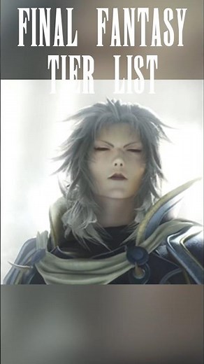 DISSIDIA FINAL FANTASY 012 TIER LIST