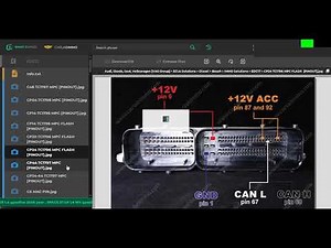 PIN OUT EDC17 ECU VOLKSWAGEN