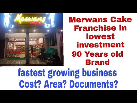 Merwans Cake Franchise in lowest investment 90 years old Brand 2021 update