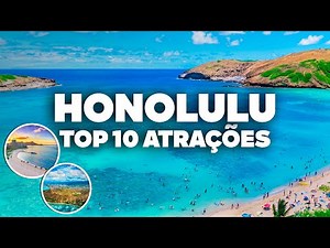 10 PASSEIOS EM HONOLULU! Lugares e atrações imperdíveis na viagem!