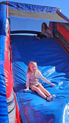 14 reactions | When you're running late for church, and you realize that it's fall festival. The kids worshipped on inflatables this week! | Joshua Robinson for Circuit Judge | Facebook