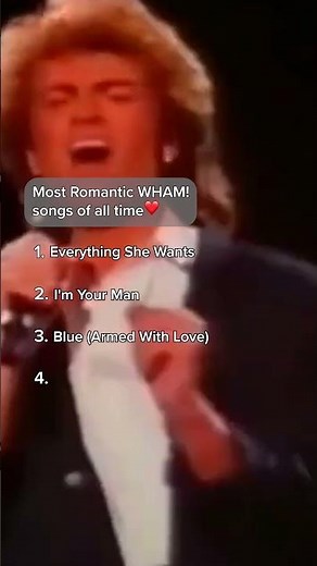 WHAM! + yearning = a romantic masterpiece ❤️ Wishing you all a happy Valentine's Day 🌹