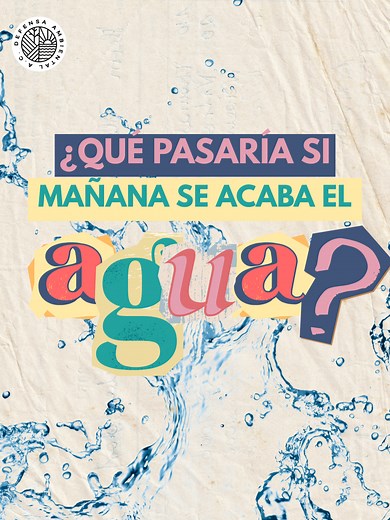 Cuidemos el agua: cada gota cuenta
