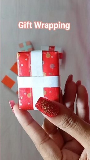 Cute Gift Wrapping Ideas| The Best Way To Wrap A Gift 🎁| Gift Wrapping Tutorial | #giftwrap #giftbox