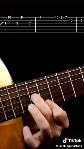 Level Up Guitar Tabs no TikTok