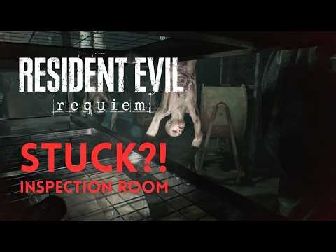 RESIDENT EVIL 9 REQUIEM – Inspection Room Softlock Bug (Stuck Inside Boxes)