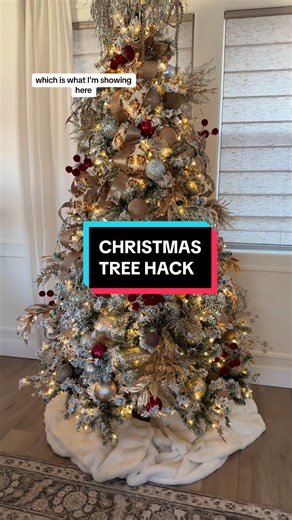 I love the idea of tree collars, but almost all of them are impossible to store. This gives you a great look to your tree, you don’t have to worry about garage storage, and you can use them all year long. Super versatile! #christmashacks #neutralchristmasdecor #christmastreeideas Cascading LED lights Christmas tree skirt Christmas tree collar Viral christmas tree Home depot christmas tree