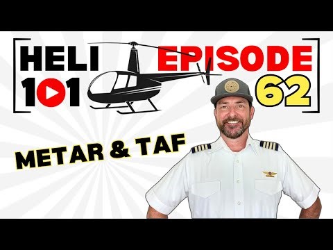 Aviation Weather Simplified: METAR & TAF #HelicopterSchool #HelicopterLessons #Heli101