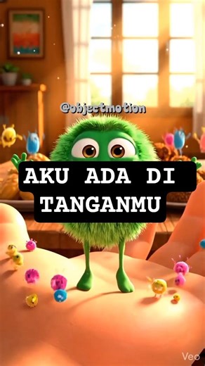 Rahasia kuman yang jarang di ketahui orang 🤔☠️ #animasi3d #animasianak