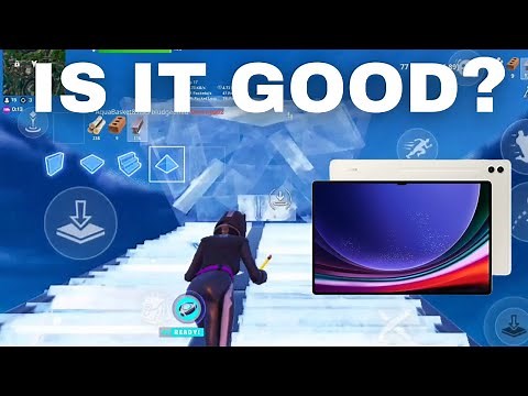 Fortnite Mobile On The SAMSUNG TAB S9…