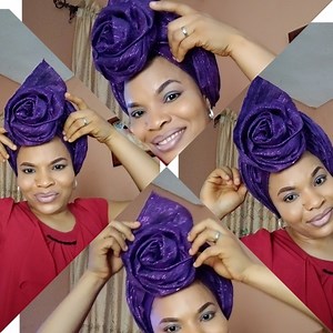 Come let's learn this Latest gele head wrap. #gele #viralpost #trending #geletutorial #headwrap #foryou #women #ladies #tutorial #facebookreels | MummyG