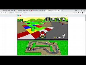 Super Mario Kart v0.3 Scratch - 1:02.80 World Record.