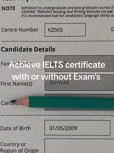 Achieve IELTS certificate with or without Exam's #ielts #ieltslistening #ieltswriting #ieltspeaking #ieltspreparation #ieltscourses #ielts #ieltstips #fyp #ieltsstrategies #studywithme