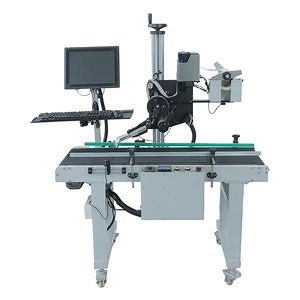 [Hot Item] Automatic Labeling Machine with Shipping Label Printer Applicator for Logistics Labeling Automation