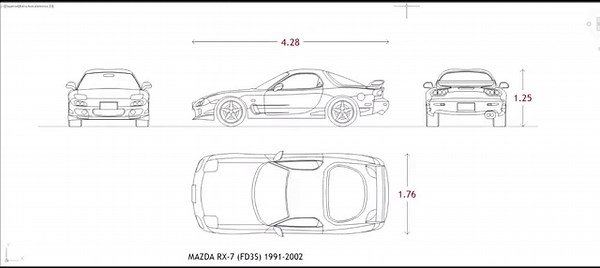 Vehicle CAD Blocks Collection | Audi, Mazda, Shelby, Toyota (23 Free DWG)