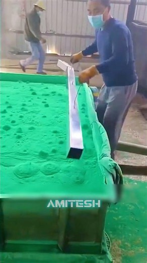 Fluidized bed powder coating #amitech #technology