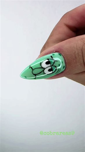 Ο Μπομπ σφουγγαρακης και παρεα η του 🩵🤣😛#nailart #nails #gelitup @GELITUPGREECE