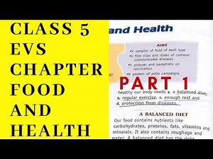 CLASS 5 EVS CHAPTER 2- FOOD AND HEALTH (PART 1)