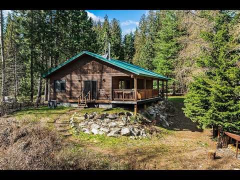 Creekside Cabin Living in North Idaho | 77 Fall Creek Road, Naples, Idaho