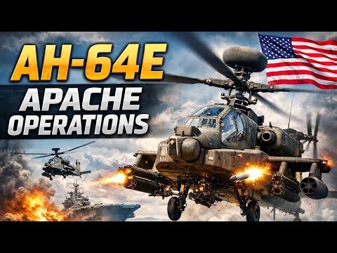 AH-64E Apache Operations | Takeoff, Combat Mission & Landing 🚁🔥