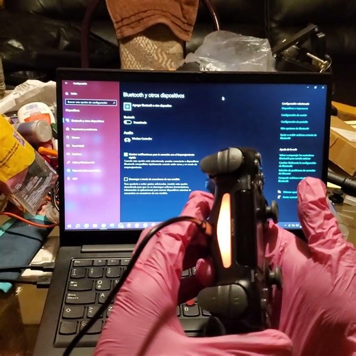 Pruebas de carga del control ps4