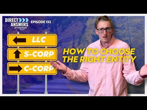 LLC vs S-Corp vs C-Corp: How to Choose the RIGHT Business Entity (Don’t Get It Wrong!)