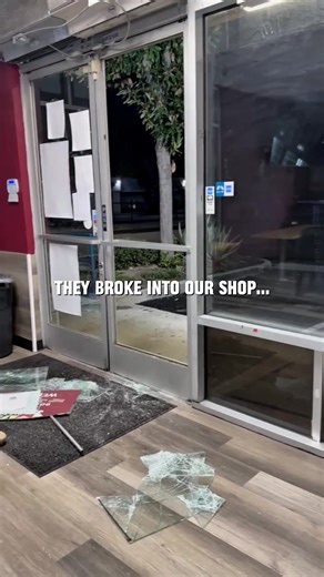 Yes unfortunately…. They broke into our shop, breaking the window and blind siding our home BUT this will not break us This will push us forward This will keep us on our path & we will be stronger because of it Thank you to those who supported us, our community, and for those who are supporting us in spirit! We’re not done, we’re just getting started. #pi#pizzatimeo#fontanan#inlandempire