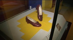 Smithsonian meets goal to conserve Dorothy's red slippers