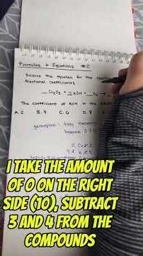 Watch me solve the balancing of Cr2O3 + KOH + O2