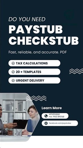 Paystub Services Let us Know #editpdf #paystubservices #checkstub #stubs #money #payslip #paystub