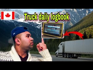 Truck electronic logbook in Canada 🇨🇦 Isaac logbook truck daily logbook 2021