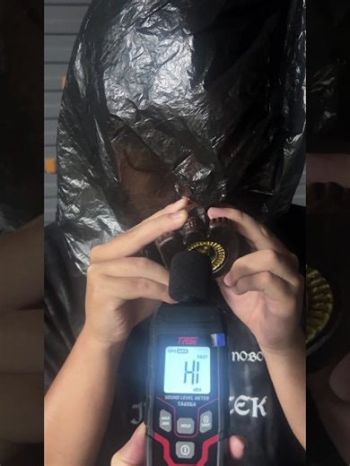 Red Aztec Death Whistle Hits 129.4 dBA — Then the Meter Says “HI”