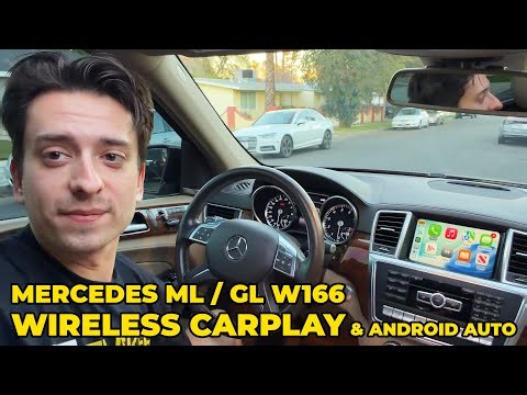 Mercedes ML / GL Wireless Apple CarPlay & Android Auto Retrofit Tutorial