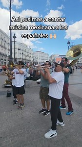 2.7M views · 10K reactions | Nos fuimos a la puerta de Sol, para poner a cantar música mexicana a los españoles  #tenampabrasaband #Tenampa #España #elrey #mexico #Brass #Brassband | Tenampa Brass Band | Facebook