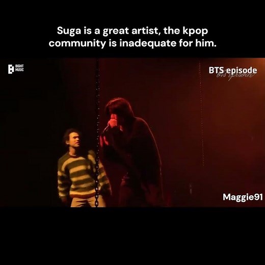 [The collaboration performance of "Burn It" with MAX] #bts #suga